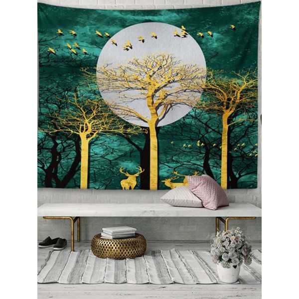 Night Scene - 145*130cm - Printed Tapestry