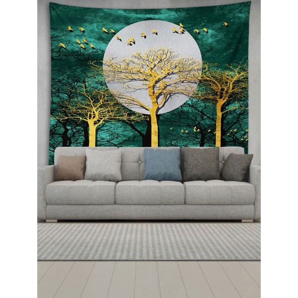 Night Scene - 145*130cm - Printed Tapestry