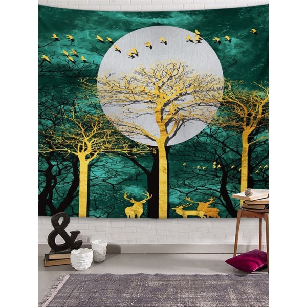 Night Scene - 145*130cm - Printed Tapestry