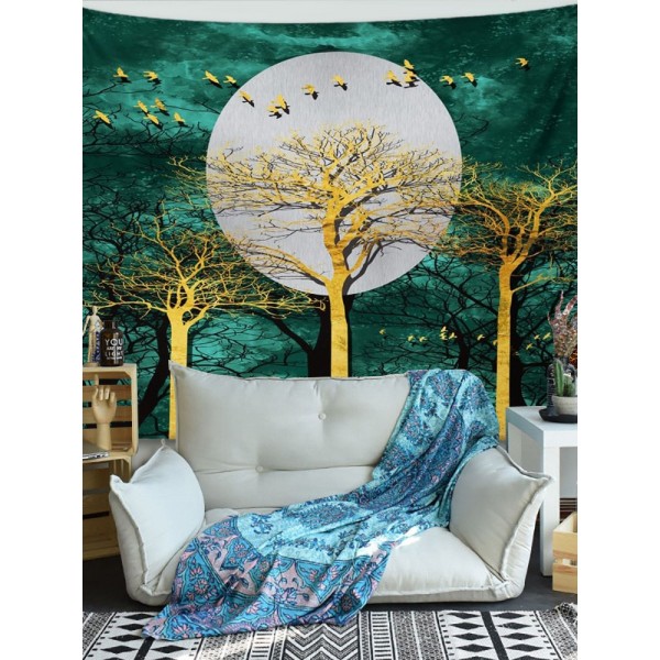 Night Scene - 145*130cm - Printed Tapestry