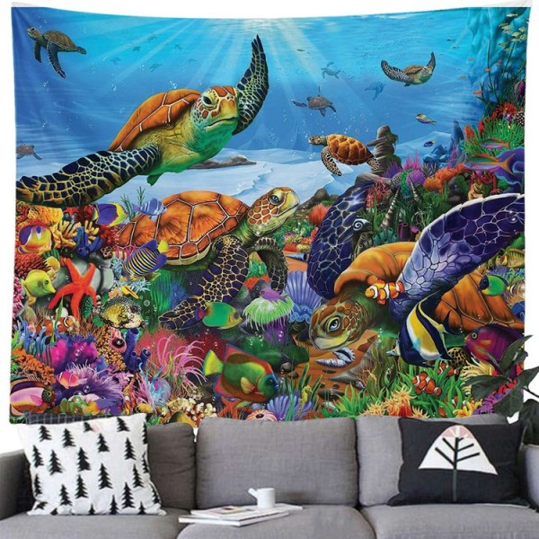 Sea Turtle - 145*130cm - Printed Tapestry