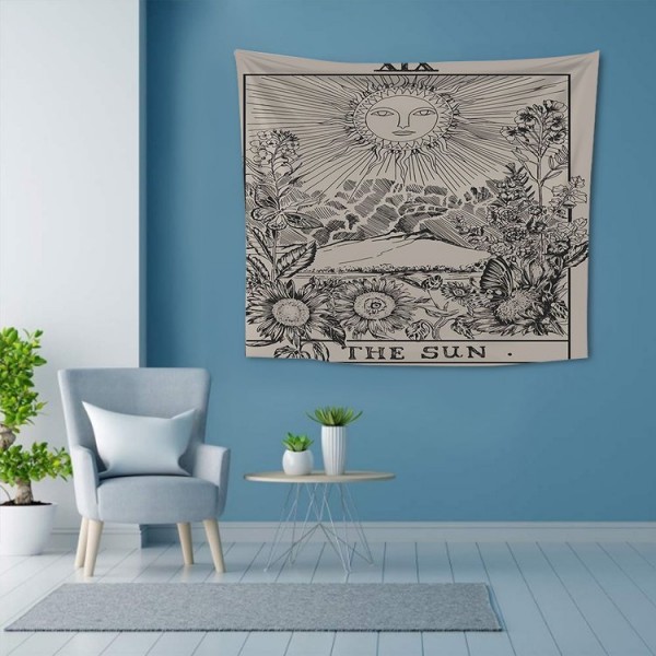 The Sun - 130*145cm - Printed Tapestry