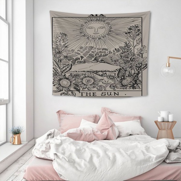 The Sun - 130*145cm - Printed Tapestry