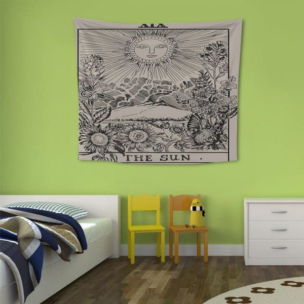 The Sun - 130*145cm - Printed Tapestry