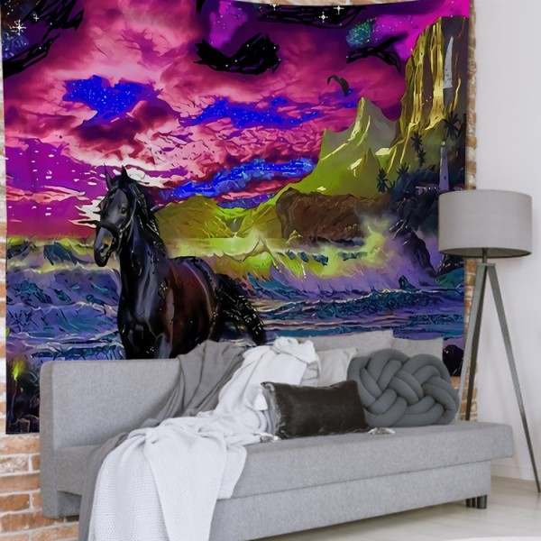 Galloping Horse - 145*130cm - Printed Tapestry