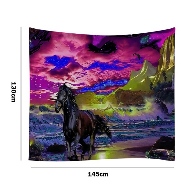 Galloping Horse - 145*130cm - Printed Tapestry