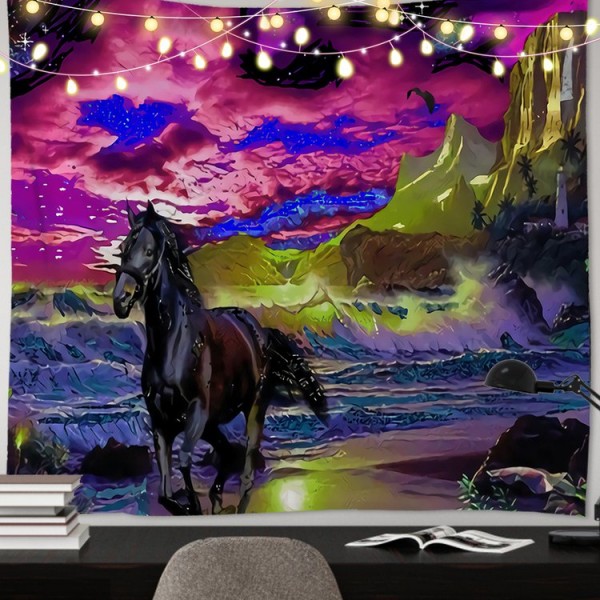 Galloping Horse - 145*130cm - Printed Tapestry