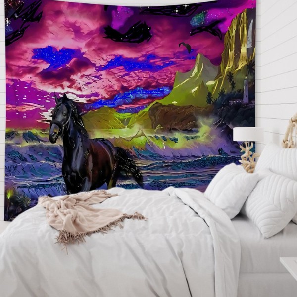 Galloping Horse - 145*130cm - Printed Tapestry