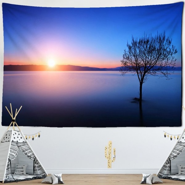 Sunrise Lake - 145*130cm - Printed Tapestry