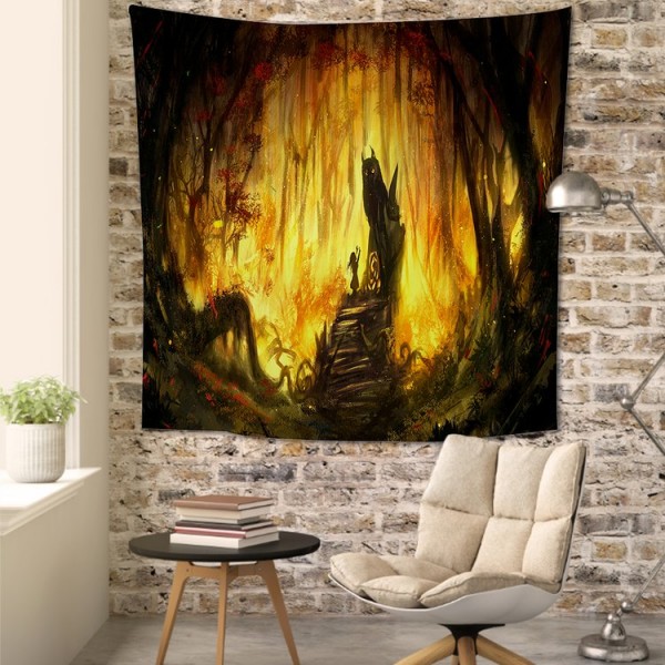 Forest - 100*75cm - Printed Tapestry