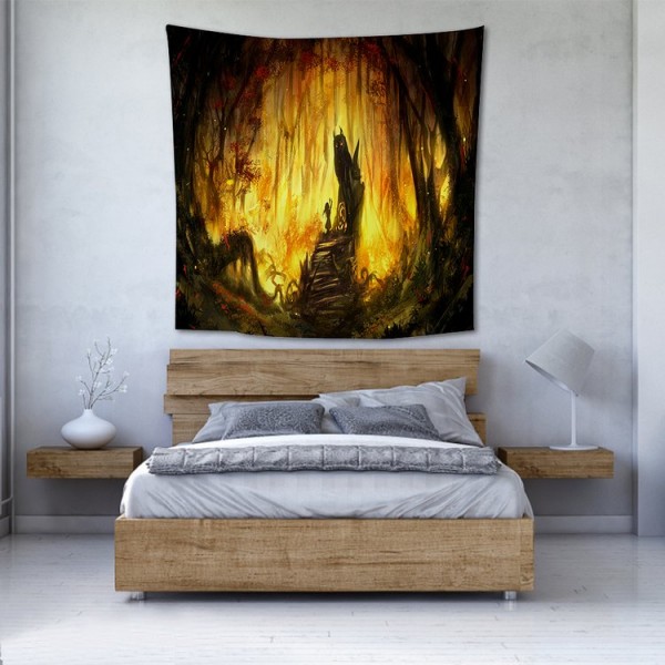 Forest - 100*75cm - Printed Tapestry