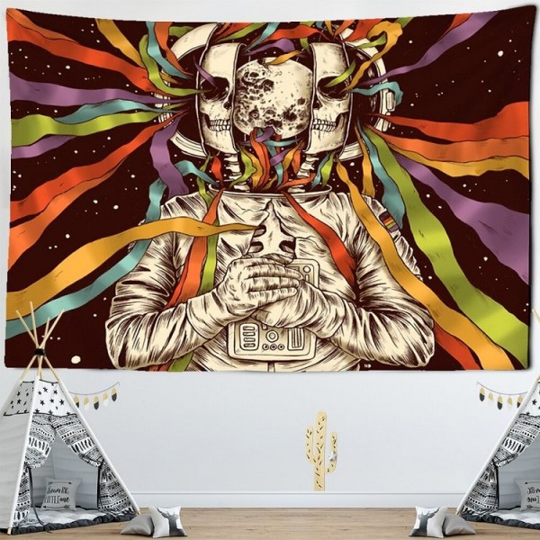 Color Skeleton - 100*75cm - Printed Tapestry