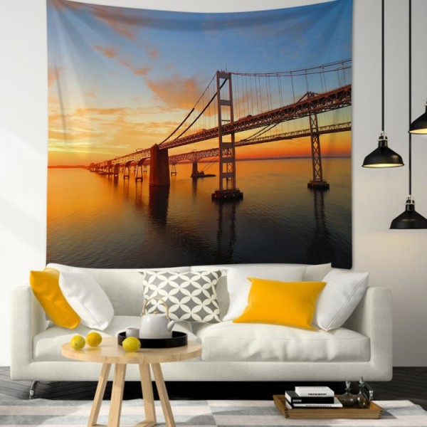 Sea Bridge - 100*75cm - Printed Tapestry