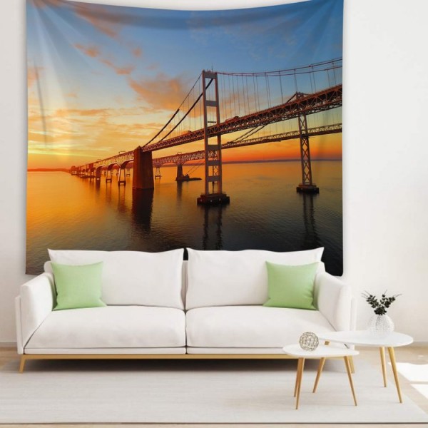 Sea Bridge - 100*75cm - Printed Tapestry