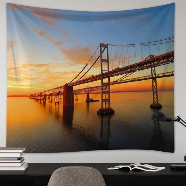 Sea Bridge - 100*75cm - Printed Tapestry