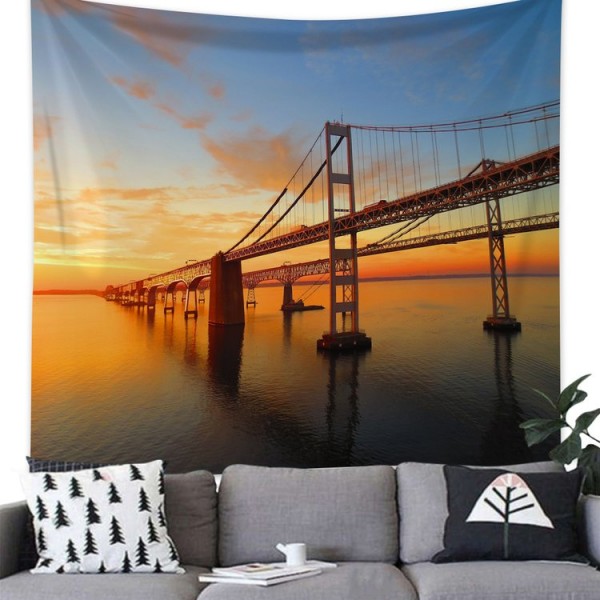 Sea Bridge - 100*75cm - Printed Tapestry