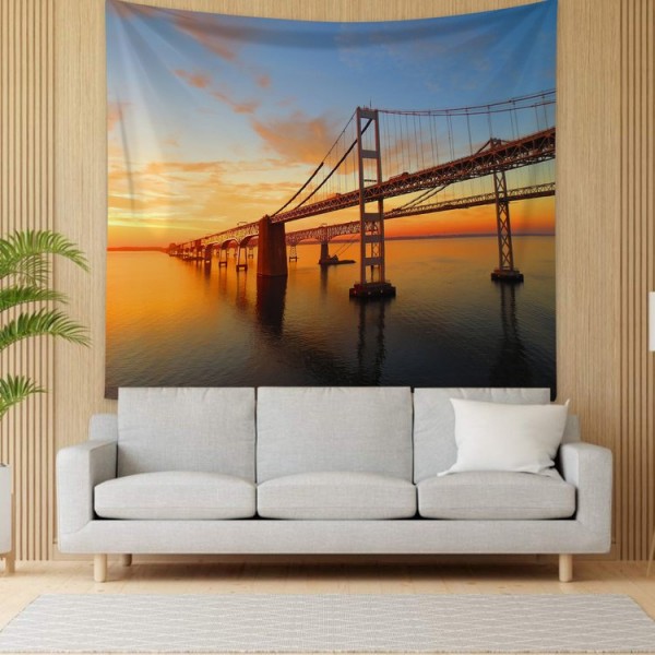 Sea Bridge - 100*75cm - Printed Tapestry