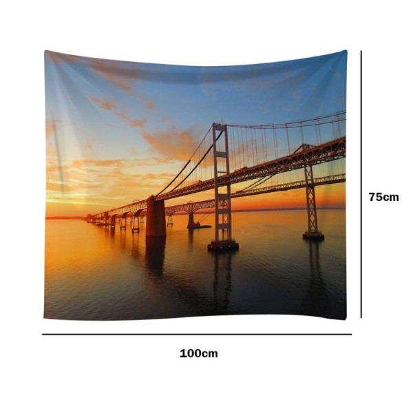 Sea Bridge - 100*75cm - Printed Tapestry