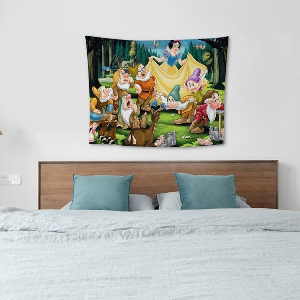 Seven Dwarfs - 100*75cm - Printed Tapestry