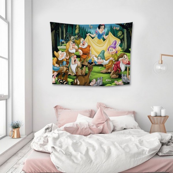 Seven Dwarfs - 100*75cm - Printed Tapestry