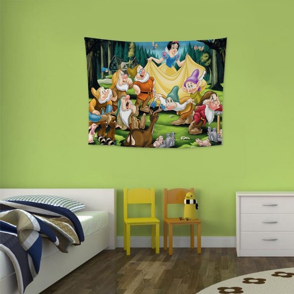 Seven Dwarfs - 100*75cm - Printed Tapestry