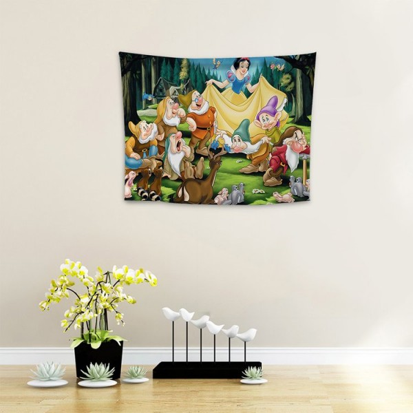 Seven Dwarfs - 100*75cm - Printed Tapestry