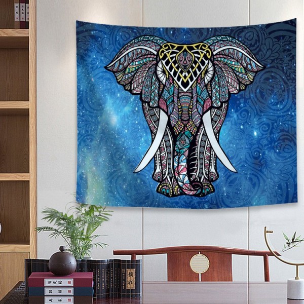 Elephant - 100*75cm - Printed Tapestry