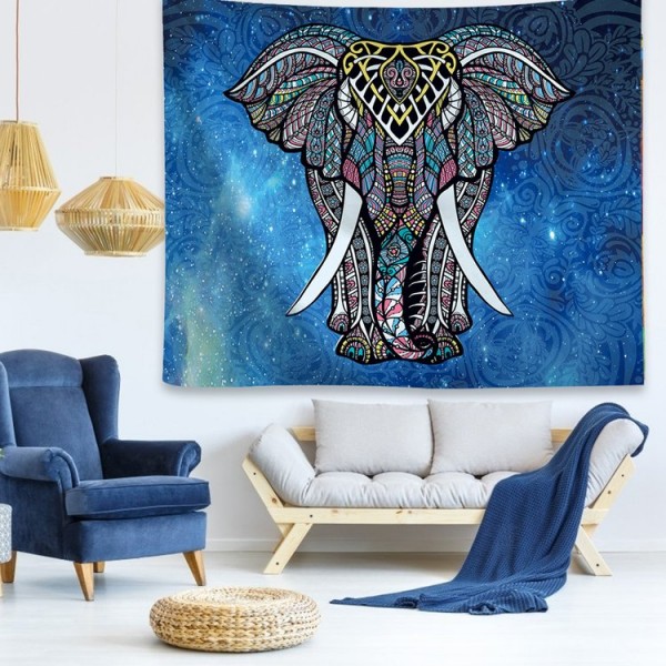 Elephant - 100*75cm - Printed Tapestry