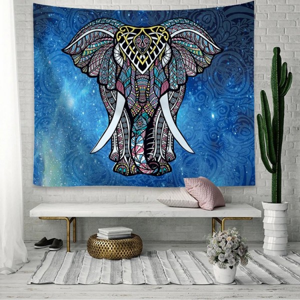 Elephant - 100*75cm - Printed Tapestry