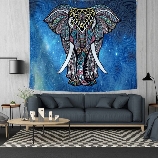 Elephant - 100*75cm - Printed Tapestry