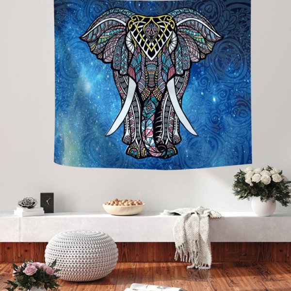 Elephant - 100*75cm - Printed Tapestry