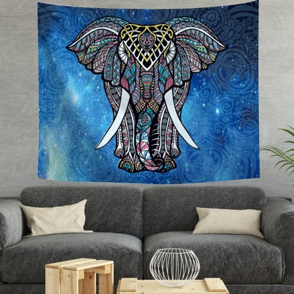 Elephant - 100*75cm - Printed Tapestry