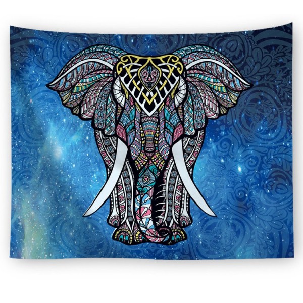 Elephant - 100*75cm - Printed Tapestry