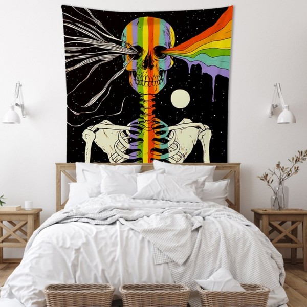 Skeleton - 100*75cm - Printed Tapestry