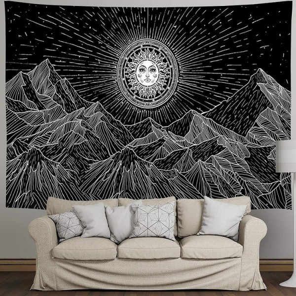 Sun Mountain - 100*75cm - Printed Tapestry