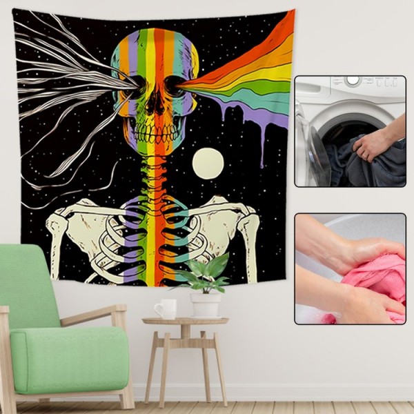 Skeleton - 100*75cm - Printed Tapestry