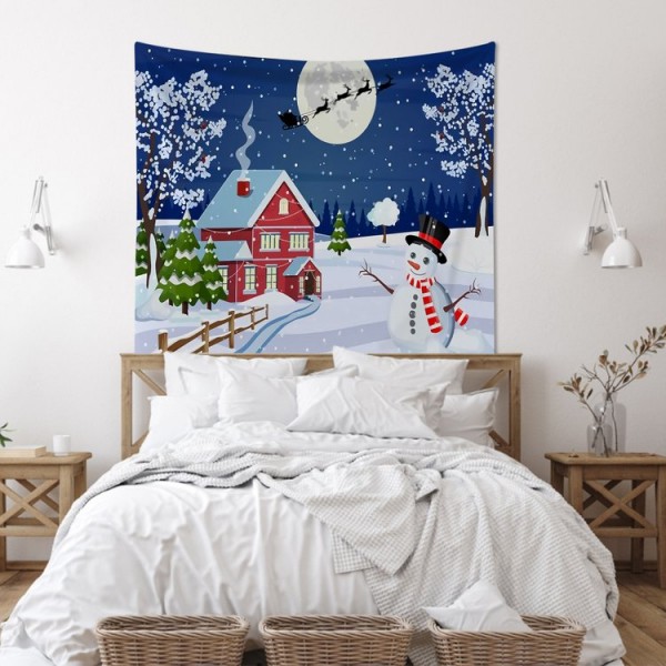 Christmas Night - 100*75cm - Printed Tapestry