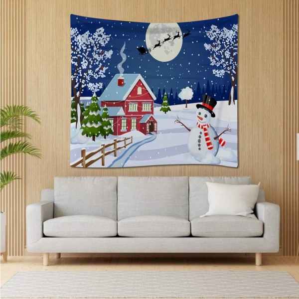 Christmas Night - 100*75cm - Printed Tapestry