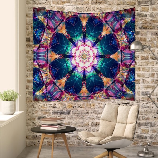 Flowers - 100*75cm - Printed Tapestry