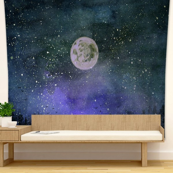 Moon - 100*75cm - Printed Tapestry