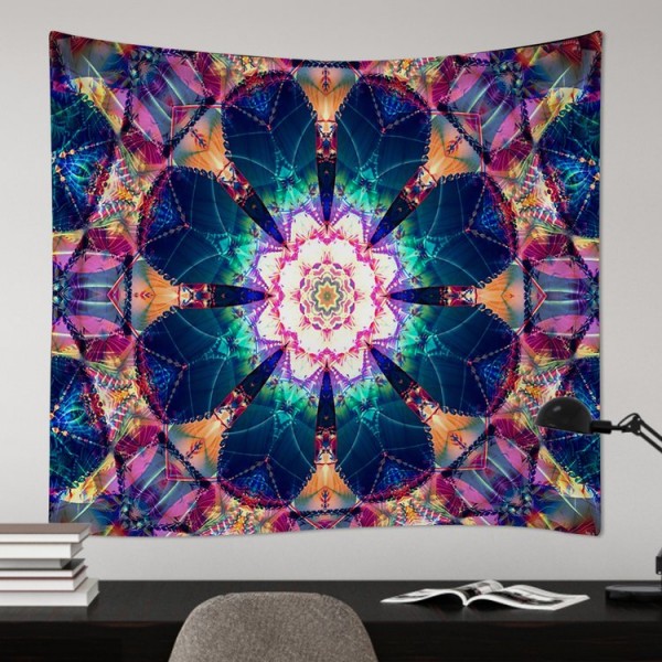 Flowers - 100*75cm - Printed Tapestry