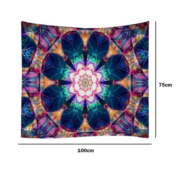 Flowers - 100*75cm - Printed Tapestry