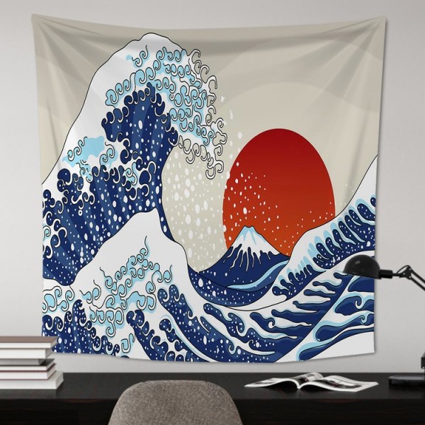 Sun Waves - 100*75cm - Printed Tapestry