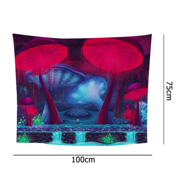 Mushroom - 100*75cm - Printed Tapestry