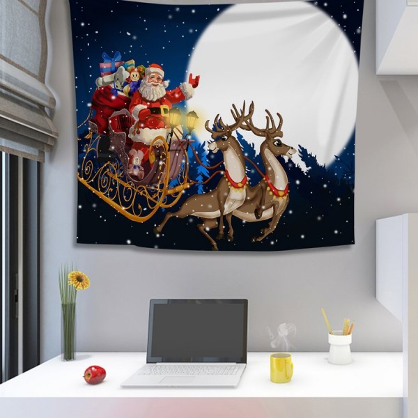 Christmas Santa - 100*75cm - Printed Tapestry