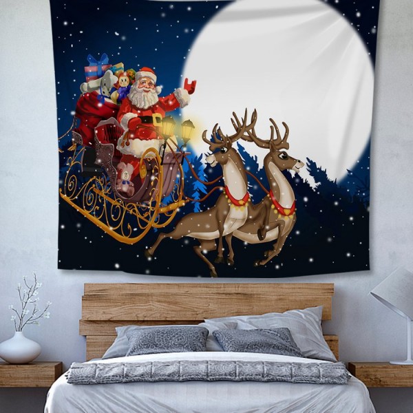 Christmas Santa - 100*75cm - Printed Tapestry