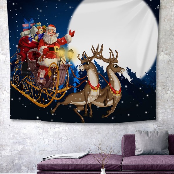 Christmas Santa - 100*75cm - Printed Tapestry