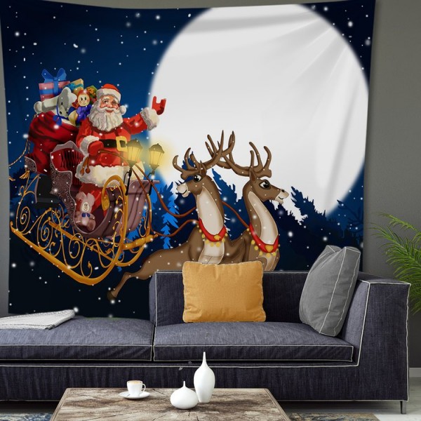 Christmas Santa - 100*75cm - Printed Tapestry