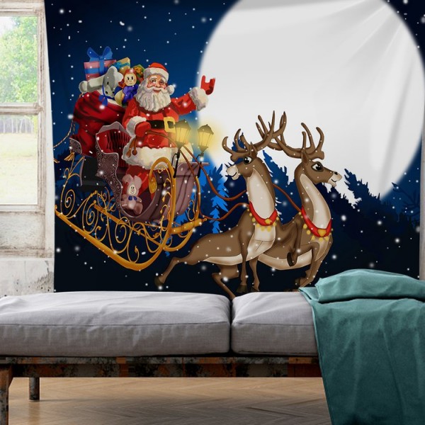 Christmas Santa - 100*75cm - Printed Tapestry