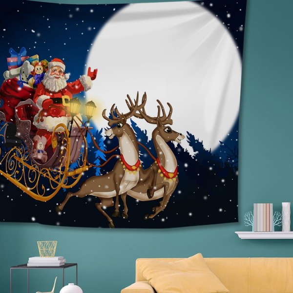 Christmas Santa - 100*75cm - Printed Tapestry